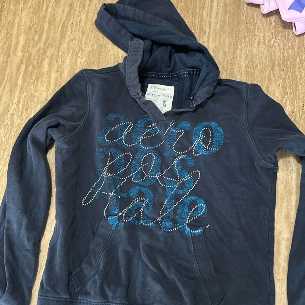 Navy Blue Aeropostale Hoodie